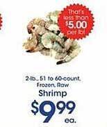 Price Rite Shrimp offer