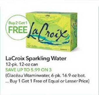 Publix Lacroix sparkling water offer