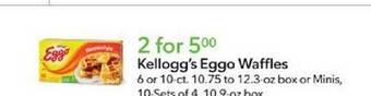 Publix Kellogg's eggo waffles offer