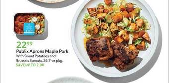 Publix Publix aprons maple pork offer