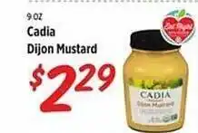 Rouses Cadia dijon mustard offer