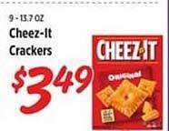 Rouses Cheez-it crackers offer
