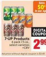 Save Mart 7-up products offer