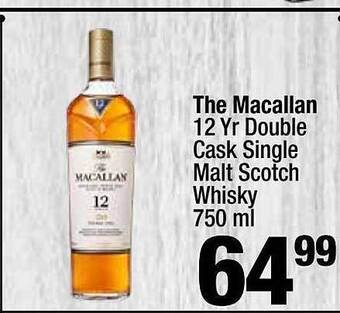 Super King Markets The macallan 12 yr double cask single malt scotch whisky offer