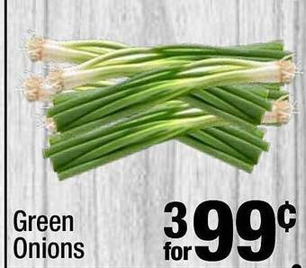 Super King Markets Green onions offer