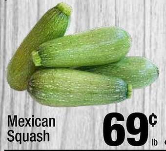 Super King Markets Mexican squash offer