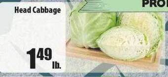 Times Supermarkets Head cabbage offer
