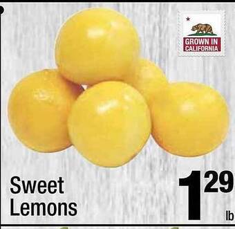Super King Markets Sweet lemons offer