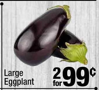 Super King Markets Large eggplant offer