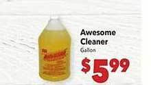 Vallarta Supermarkets Awesome cleaner offer