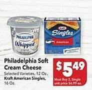 Vallarta Supermarkets Philadelphia soft cream cheese offer