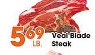 Village Market Food Centers Veal blade steak offer