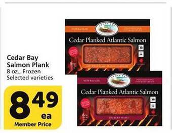 Vons Cedar bay salmon plank offer