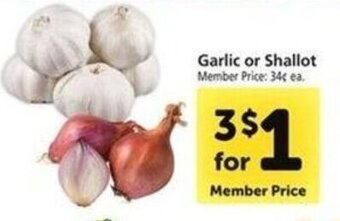 Safeway Garlic or Shallot offer