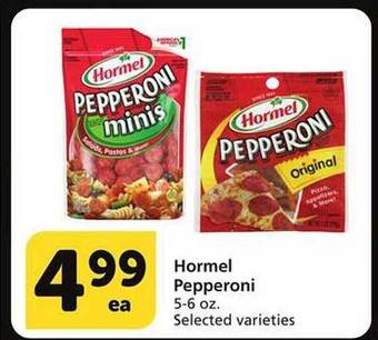 Albertsons Hormel pepperoni offer