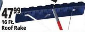 Ocean State Job Lot Roof rake offer