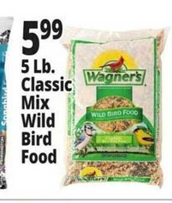 Ocean State Job Lot Classic mix wild bird food offer