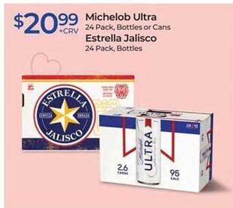 Rite Aid Michelob ultra or estrella jalisco offer