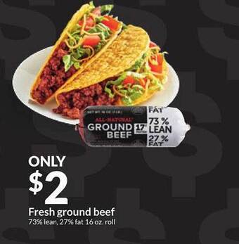 Hy-Vee Fresh ground beef offer