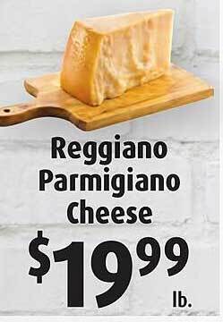 Gristedes Reggiano parmigiano cheese offer