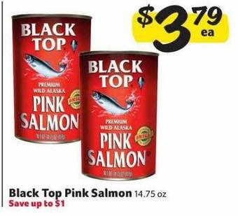 Winn Dixie Black top pink salmon offer