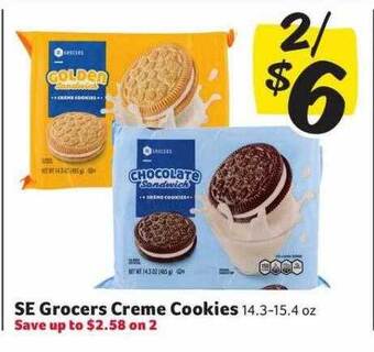 Winn Dixie Se grocers creme cookies offer