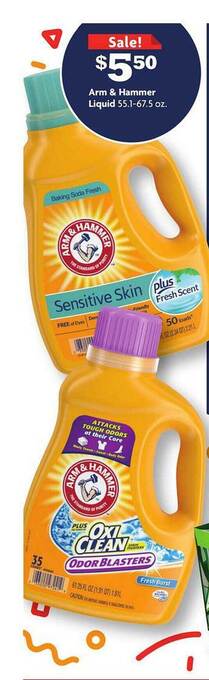 Family Dollar Arm & hammer liquid offer