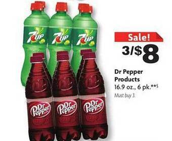 Family Dollar Dr pepper products offer