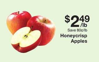 Fairway Store Market Honeycrisp apples offer