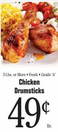 Morton Williams Chicken drumsticks offer