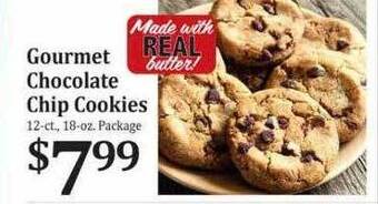 Rosauers Gourmet chocolate chip cookies offer