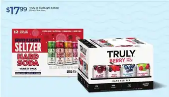 Rite Aid Truly or bud light seltzer offer
