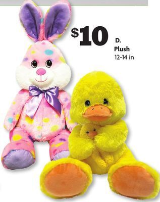Family Dollar Plush offer