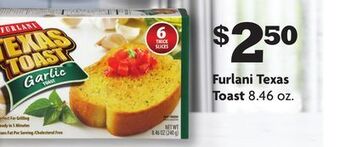 Family Dollar Furlani texas toast offer