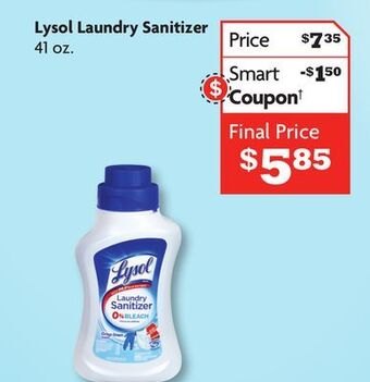Family Dollar Lysol laundry sanitizer offer