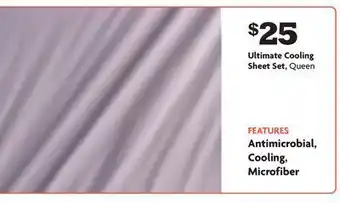 Family Dollar Ultimate cooling sheet set, queen offer