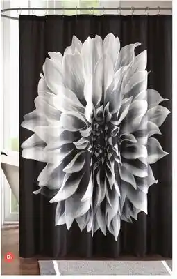 Family Dollar Interiors by design fabric shower curtain offer