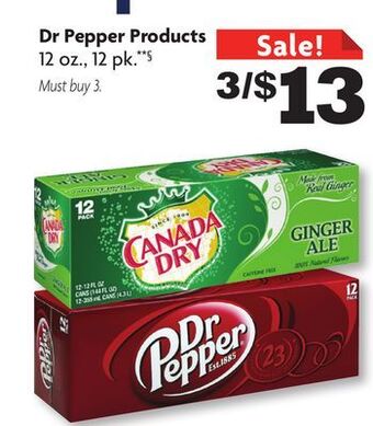Family Dollar Dr pepper products offer