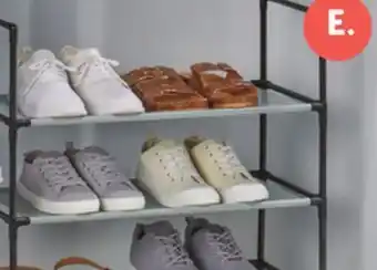 Family Dollar 4-tier shoe rack offer