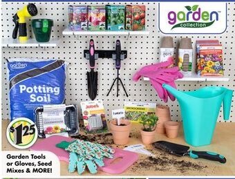 Dollar Tree Garden tools or gloves, seed mixes & more! offer