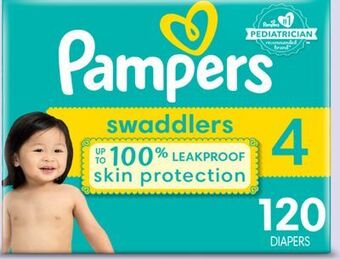 Target Pampers swaddlers 120-ct. enormous-pack diapers offer