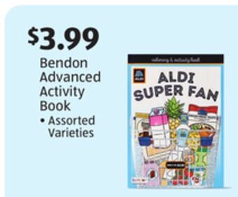 Aldi Bendon advanced activity book offer
