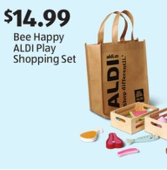 Aldi Bee happy aldi play shopping set offer
