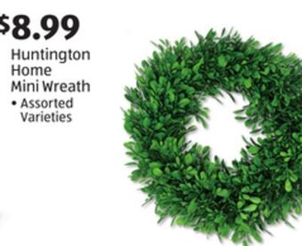 Aldi Huntington home mini wreath offer