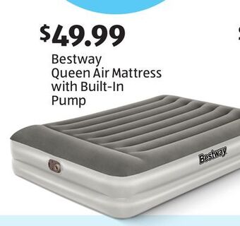 Aldi Bestway queen air mattress with built-in pump offer