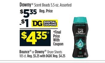 Dollar General Downy® offer