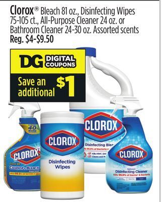 Dollar General Clorox® offer
