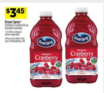 Dollar General Ocean spray® offer