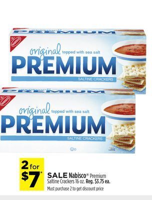 Dollar General Nabisco® premium saltine crackers offer
