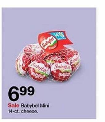 Target Babybel mini cheese offer